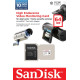 Карта пам'яті SanDisk 64 ГБ microSDXC C10 W20 МБ/с Висока витривалість для відеоспостереження